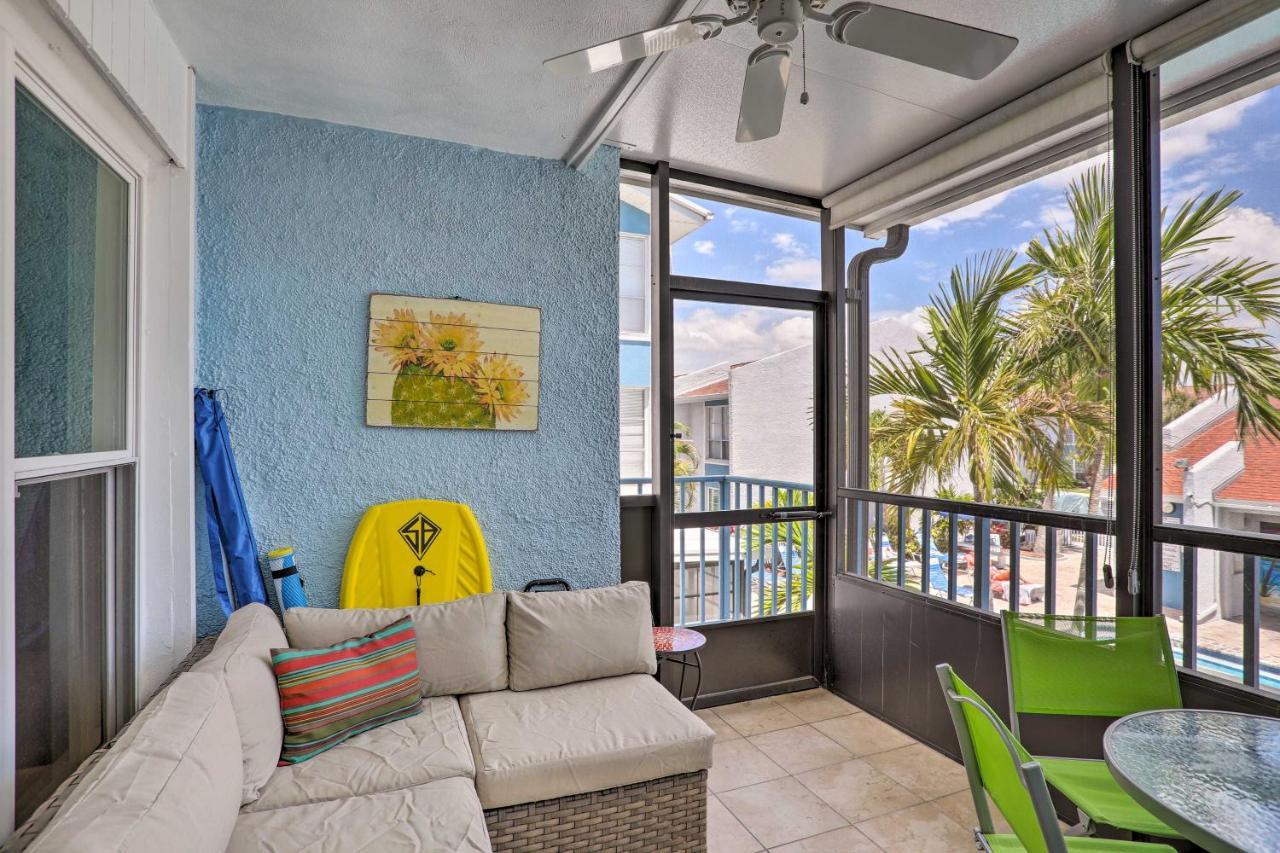 Poolside Madeira Beach Abode With Balcony! Villa St. Pete Beach Exterior photo